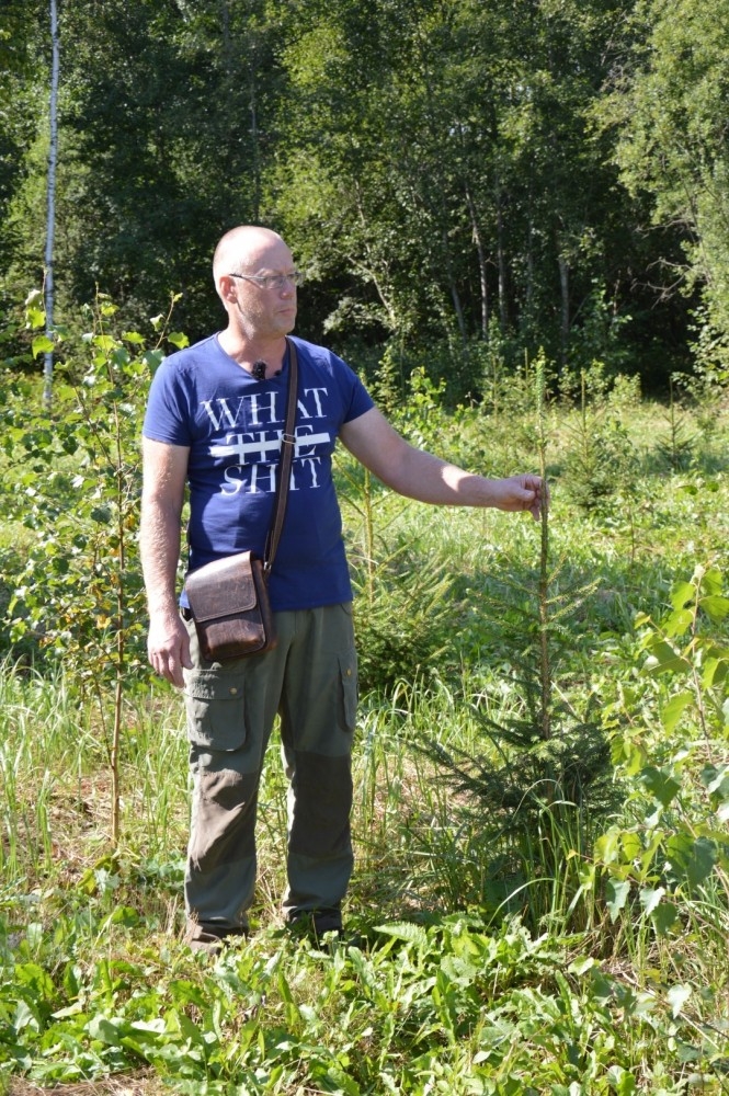 Starp konkursa “Sakoptākais mežs” dalībniekiem iekļuvis arī meža īpašnieks Gatis Lācis no Limbažiem