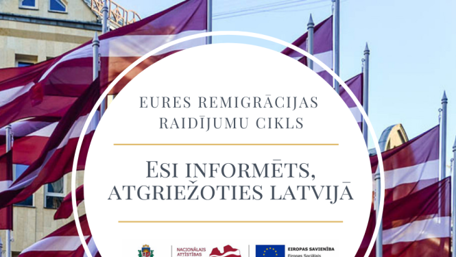NVA EURES veidos tiešsaistes raidījumu ciklu remigrācijas atbalstam “Esi informēts, atgriežoties Latvijā”