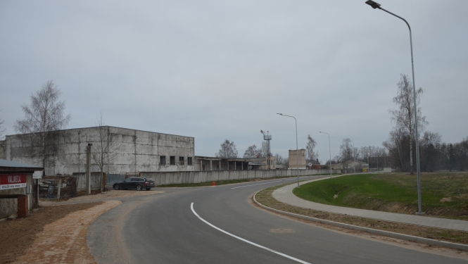Pārbūvējot Noliktavu ielu, Limbažos attīstīta infrastruktūra uzņēmējdarbības atbalstam