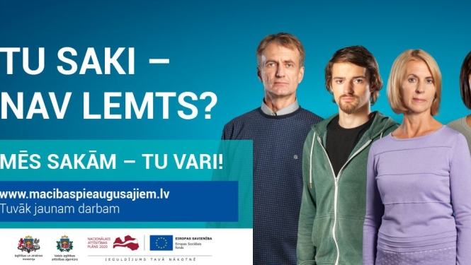 Pieaugušo izglītības projektā - jauna kārta