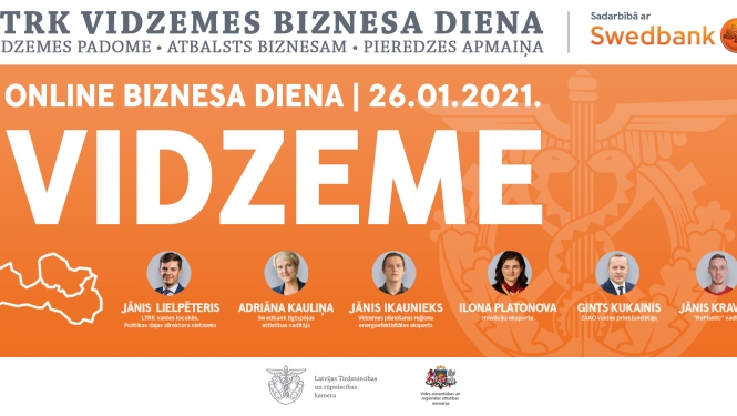 Aicinām uzņēmējus pieteikties dalībai LTRK Vidzemes Biznesa dienai tiešsaistē