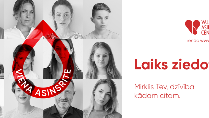 13.maijā plānota Donoru diena Limbažu kultūras namā