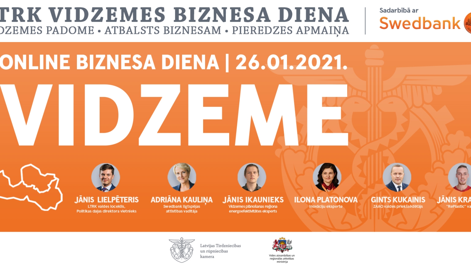 Aicinām uzņēmējus pieteikties dalībai LTRK Vidzemes Biznesa dienai tiešsaistē