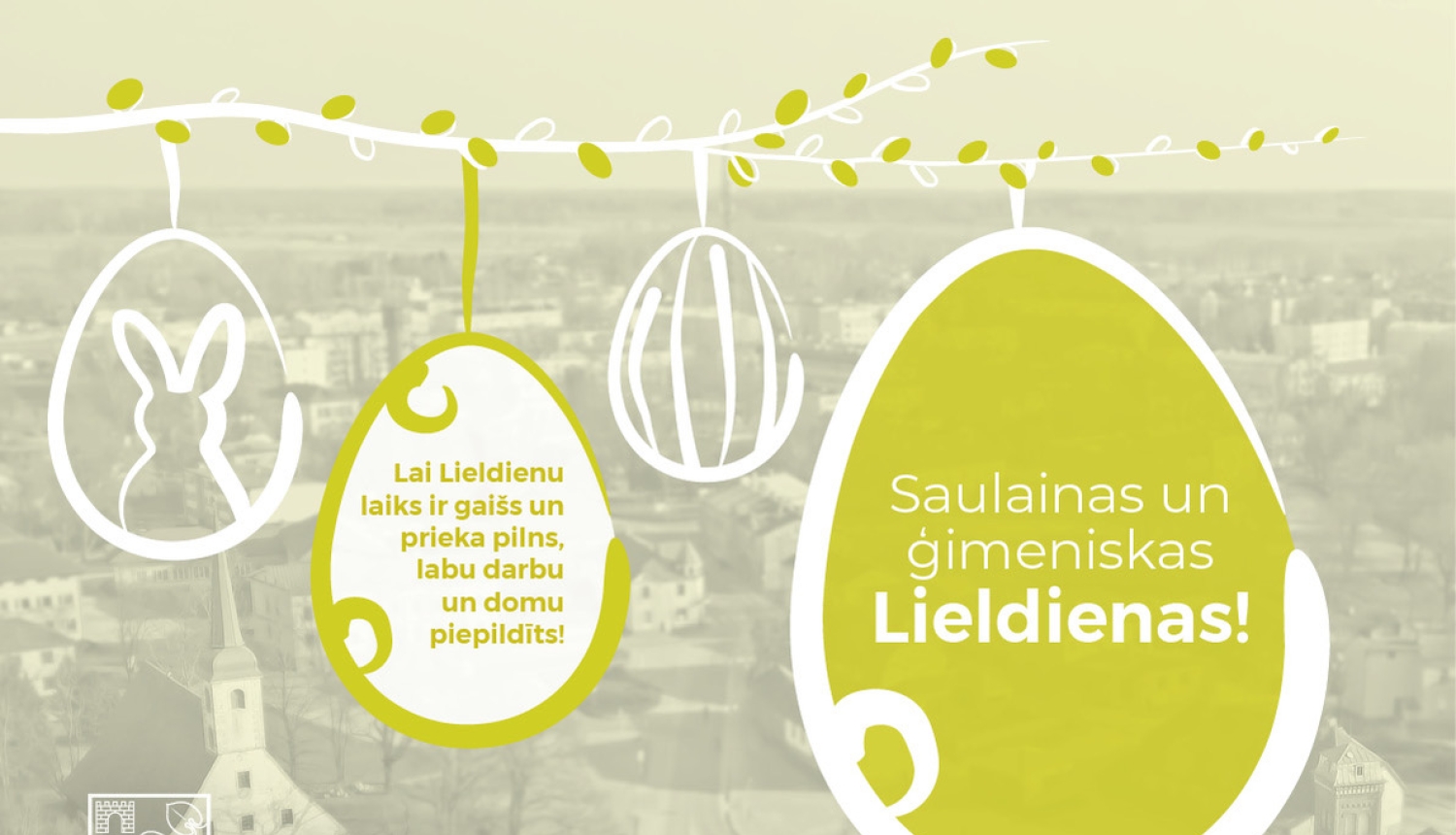 Saulainas un ģimeniskas Lieldienas!