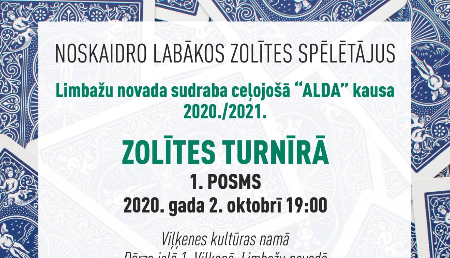 Piedalies un noskaidro labākos zolītes spēlētājus Limbažu novadā